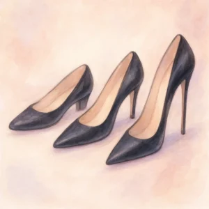 20250515 2339 Pastel Heels Illustration simple compose 01jvay4bjyexvs1etz3vx5dyj7