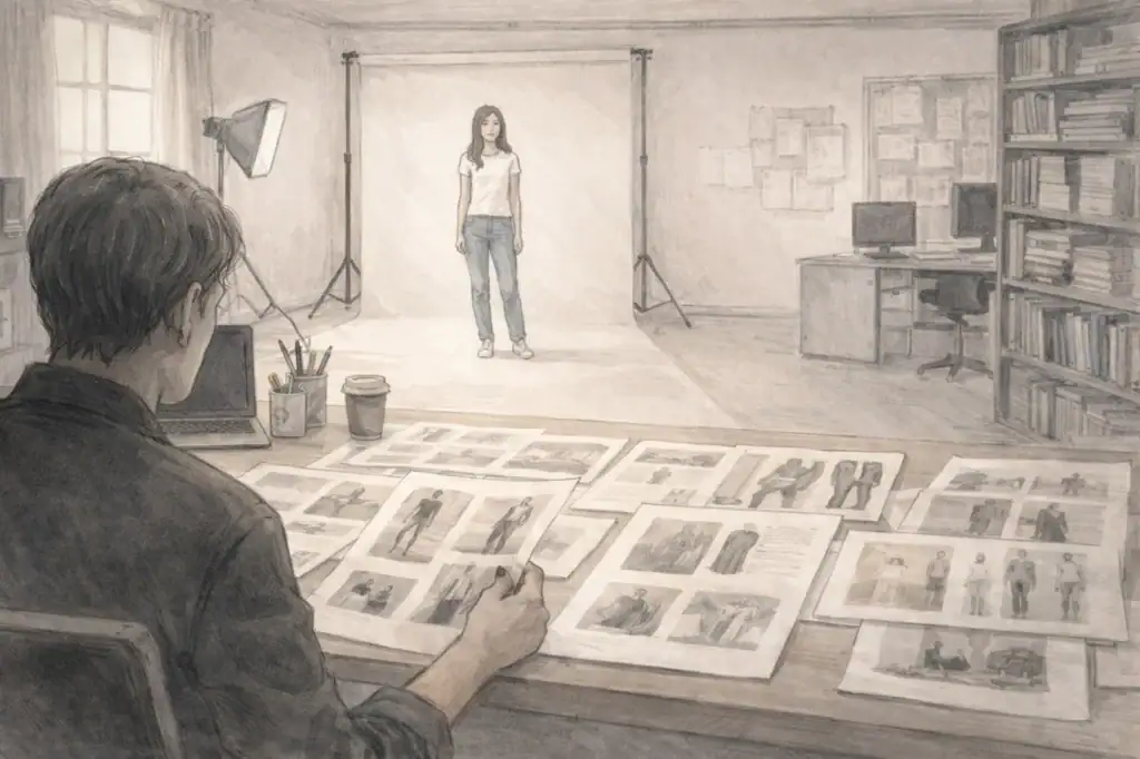 sesja zdjęciowa do vogue modeling