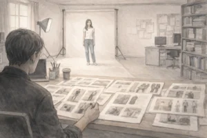 sesja zdjęciowa do vogue modeling