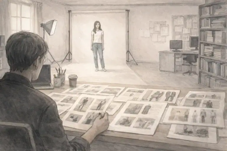 sesja zdjęciowa do vogue modeling