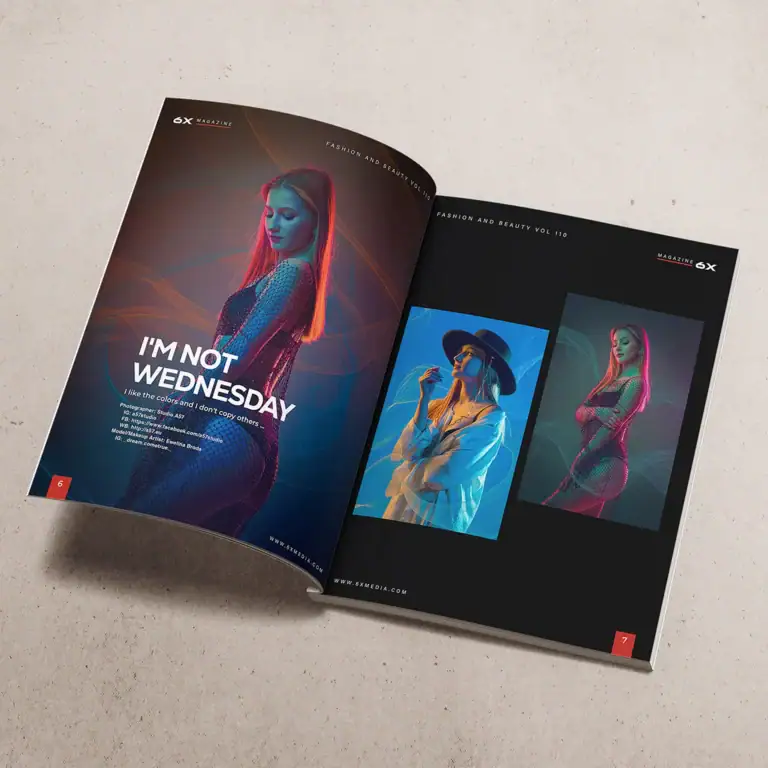 Ewelina Broda w amerykańskim magazynie Fashion & Beauty