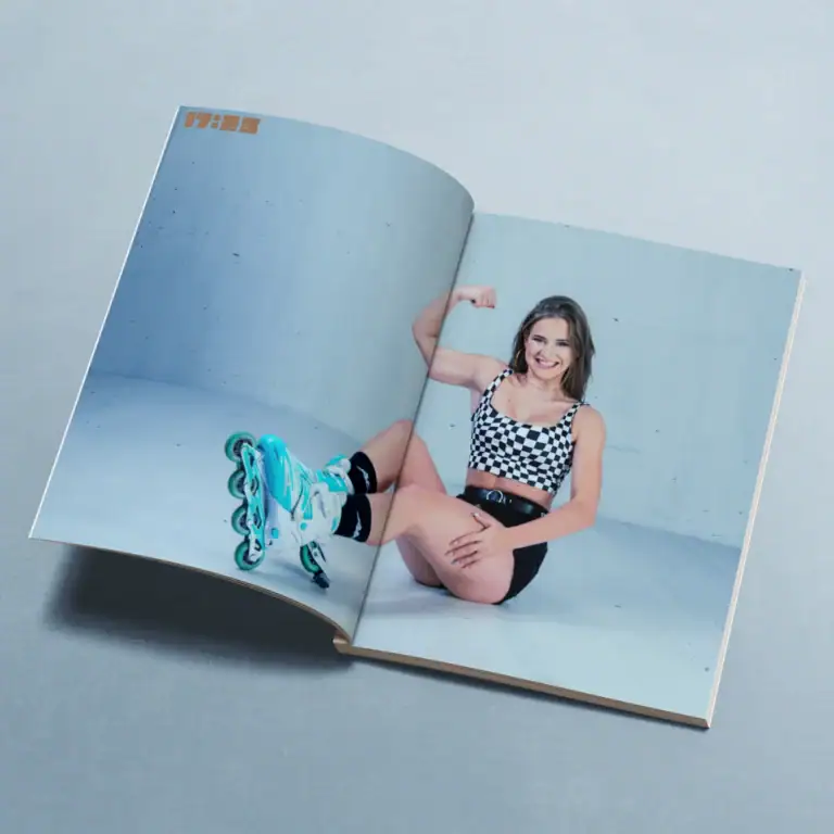 Magda Nowak w ukraińskim magazynie 17:23