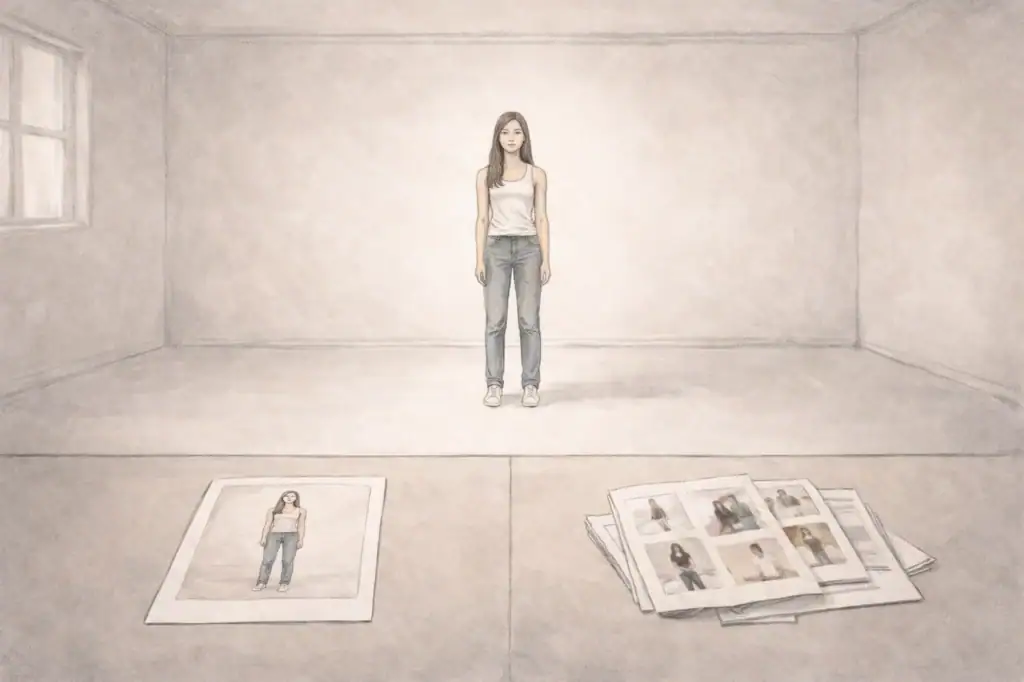 polaroidy vs portfolio do agencji modelek