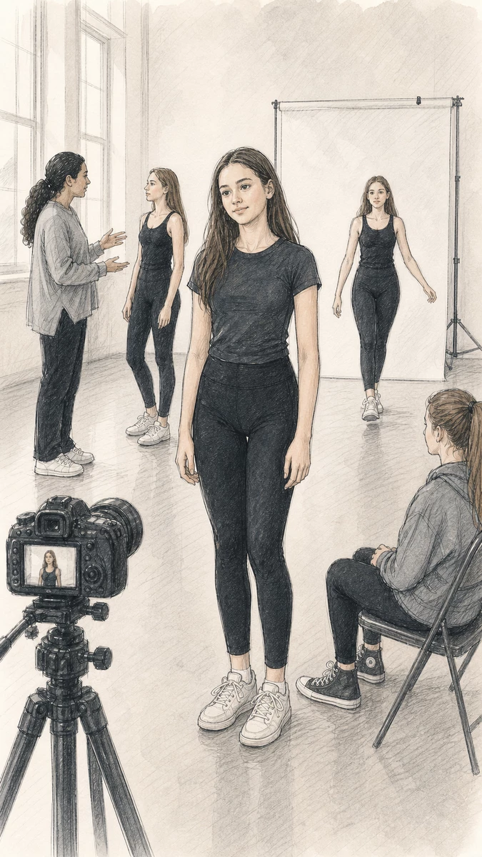 modelka prowadząca warsztaty Catwalk & Beyond